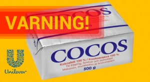 Kokosfett – äkta eller industriellt? (Unilever Cocos)