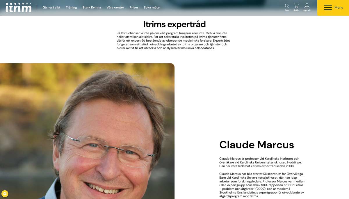 Claude Marcus socker iTrim Expert
