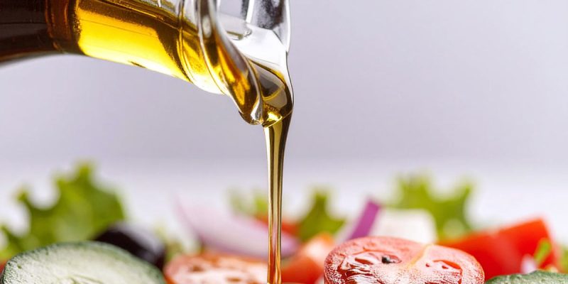 Fett sallad alltid Olivolja